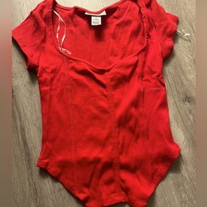 Red Going Out “Just Polly” Top